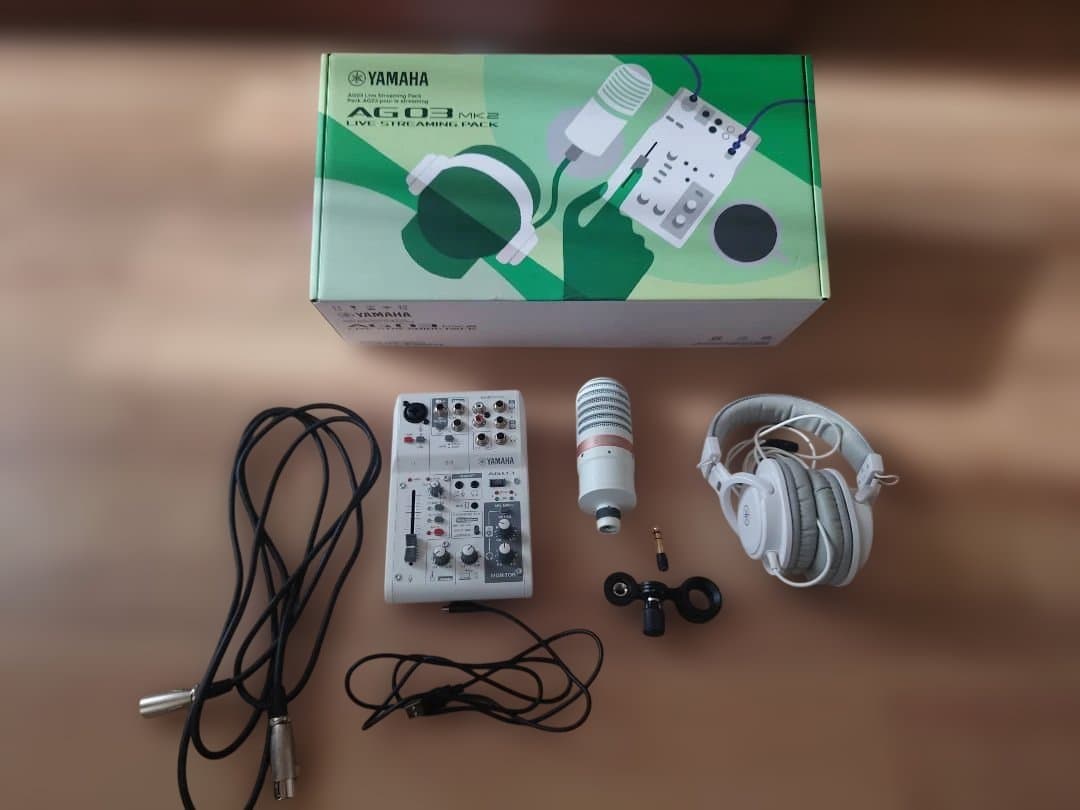 YAMAHA AG03 MK2 ライブストリーミングパック