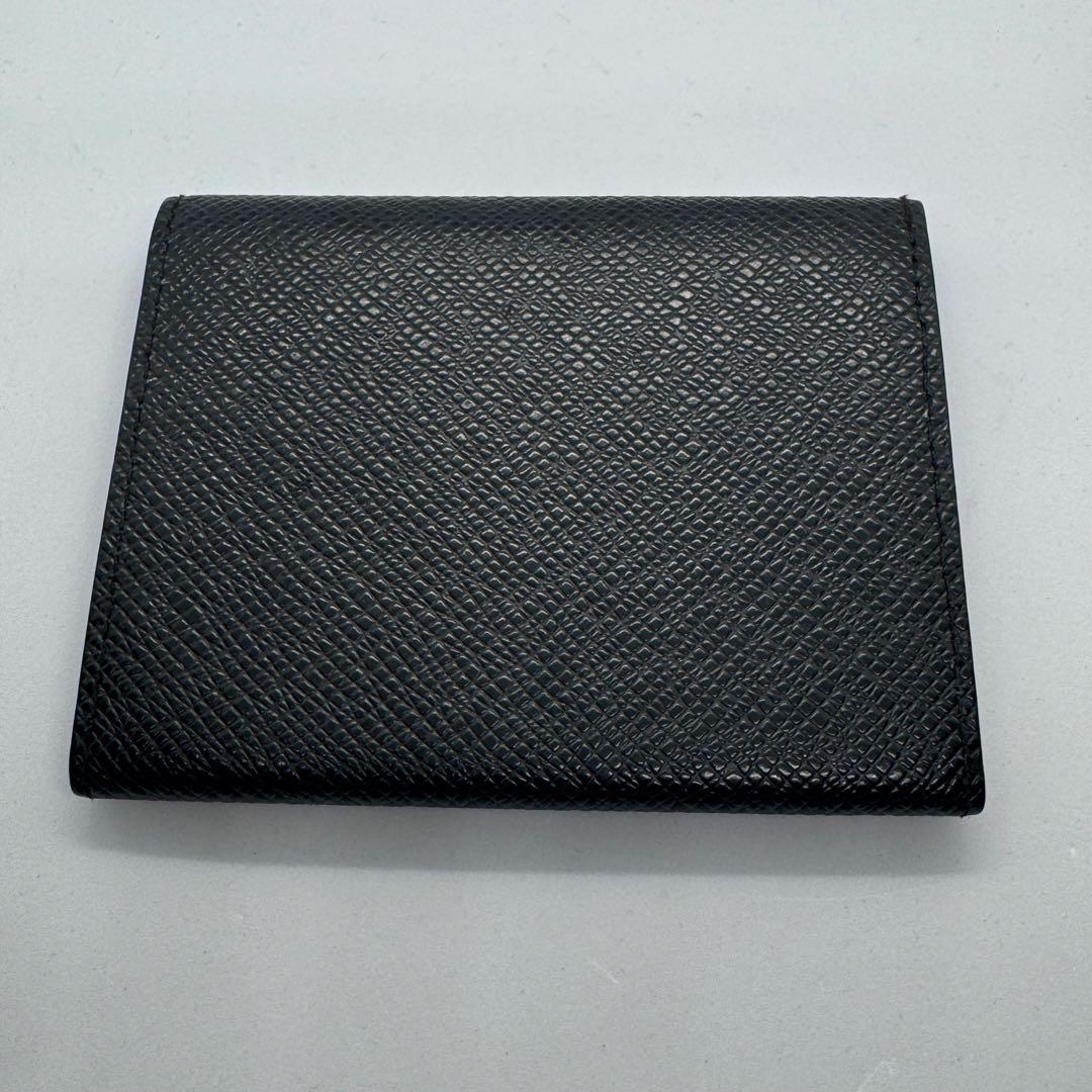 【極美品】ルイヴィトン アンヴェロップ・カルト ドゥ ヴィジット タイガ 黒