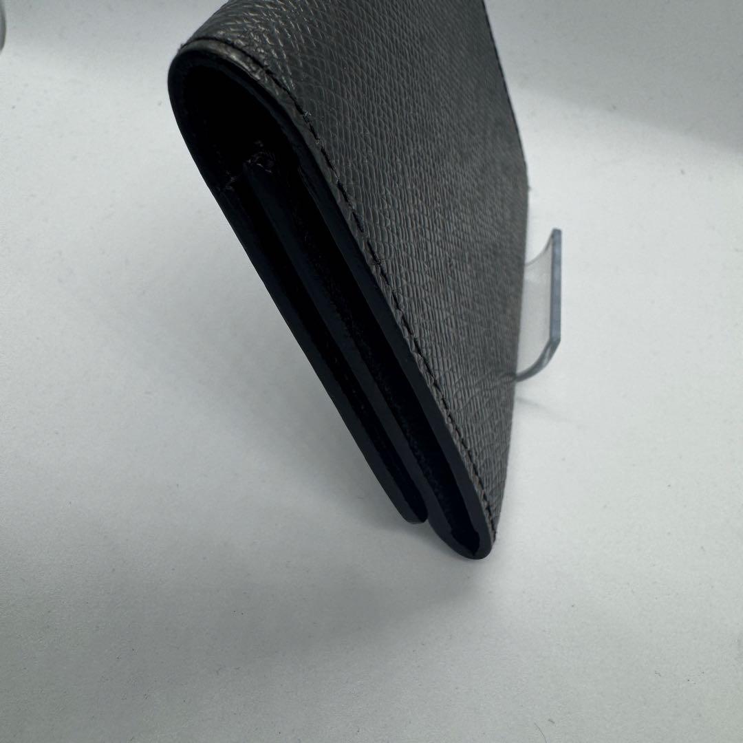 【極美品】ルイヴィトン アンヴェロップ・カルト ドゥ ヴィジット タイガ 黒