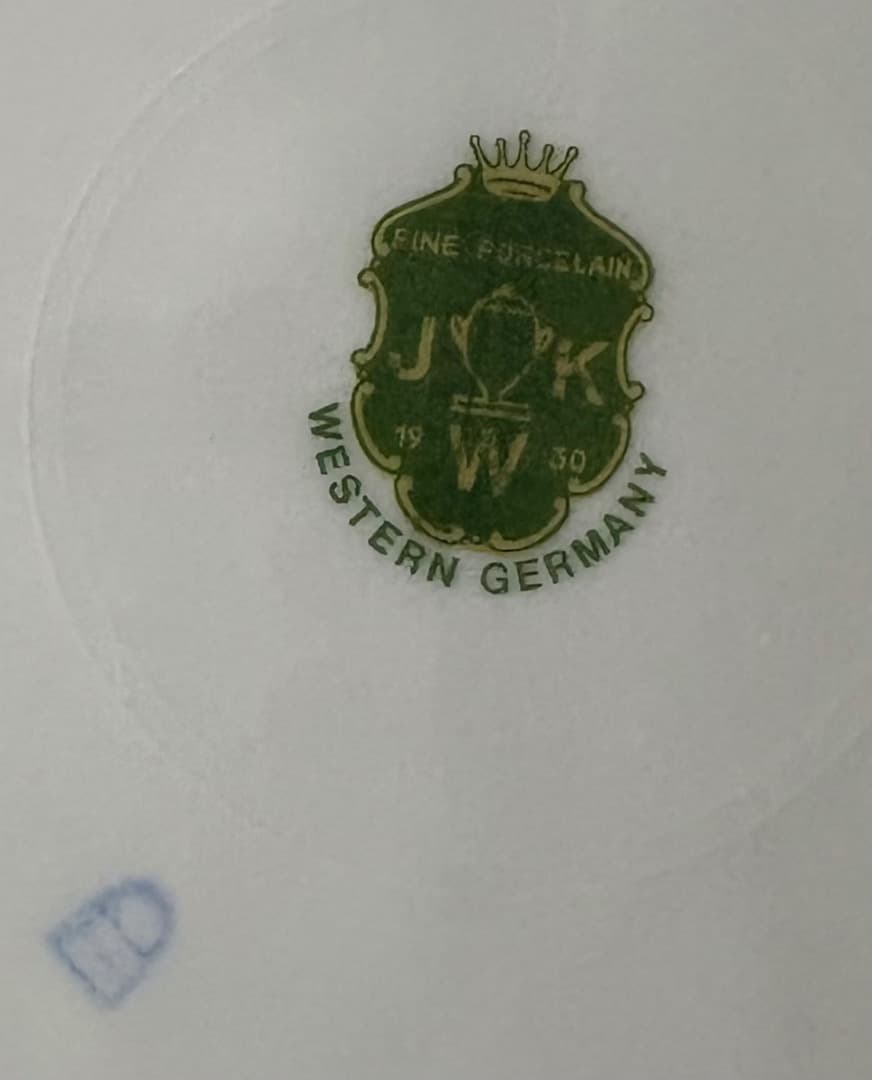 【専用】JKWドイツ製 大皿 ＆ LIMOGES 豆皿 ＋2枚セット 計4枚