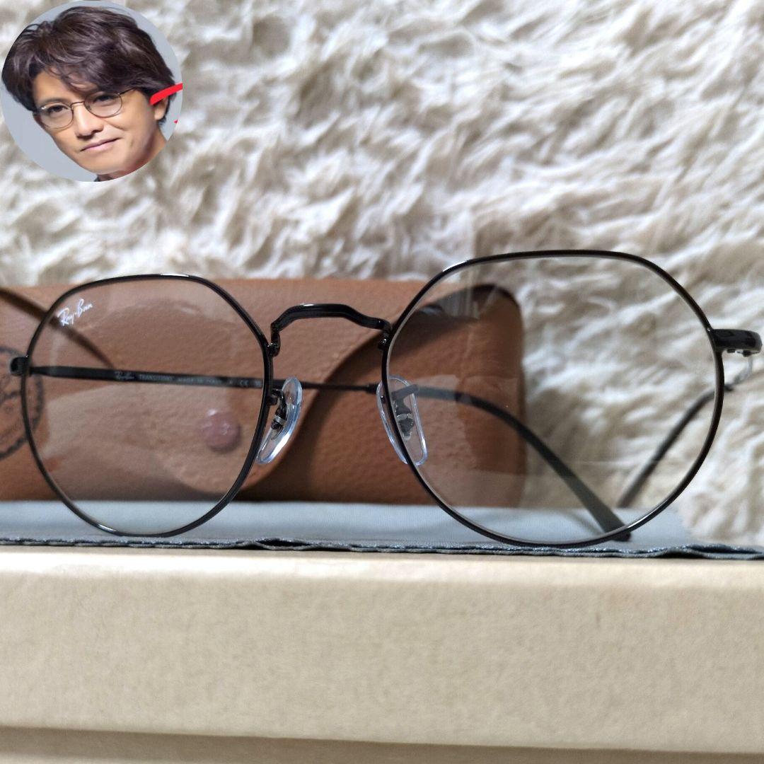 美品 木村拓哉着用 Ray-Ban RB3565 JACK 002/GG 調光