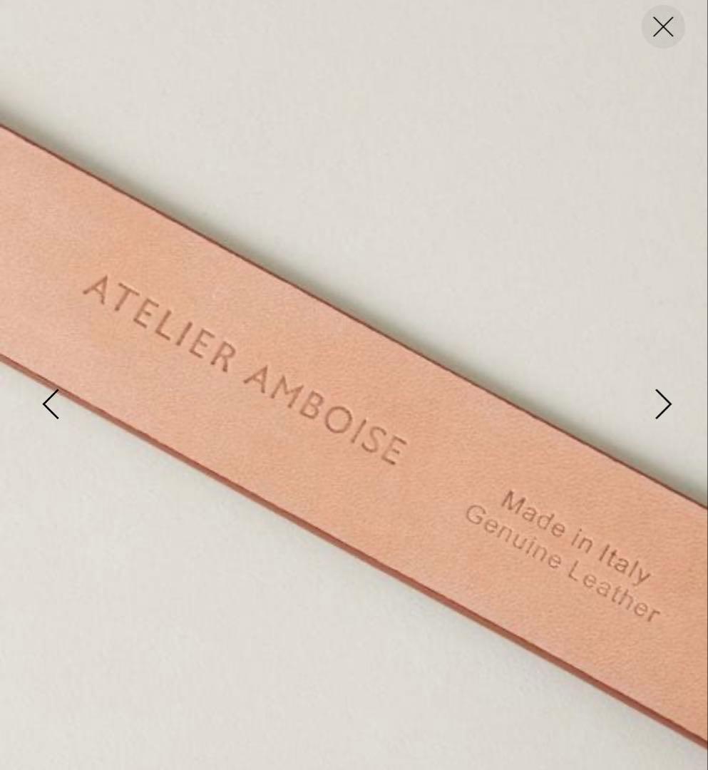 【CONTE】＜ATELIER AMBOISE ＞　バックル ベルト