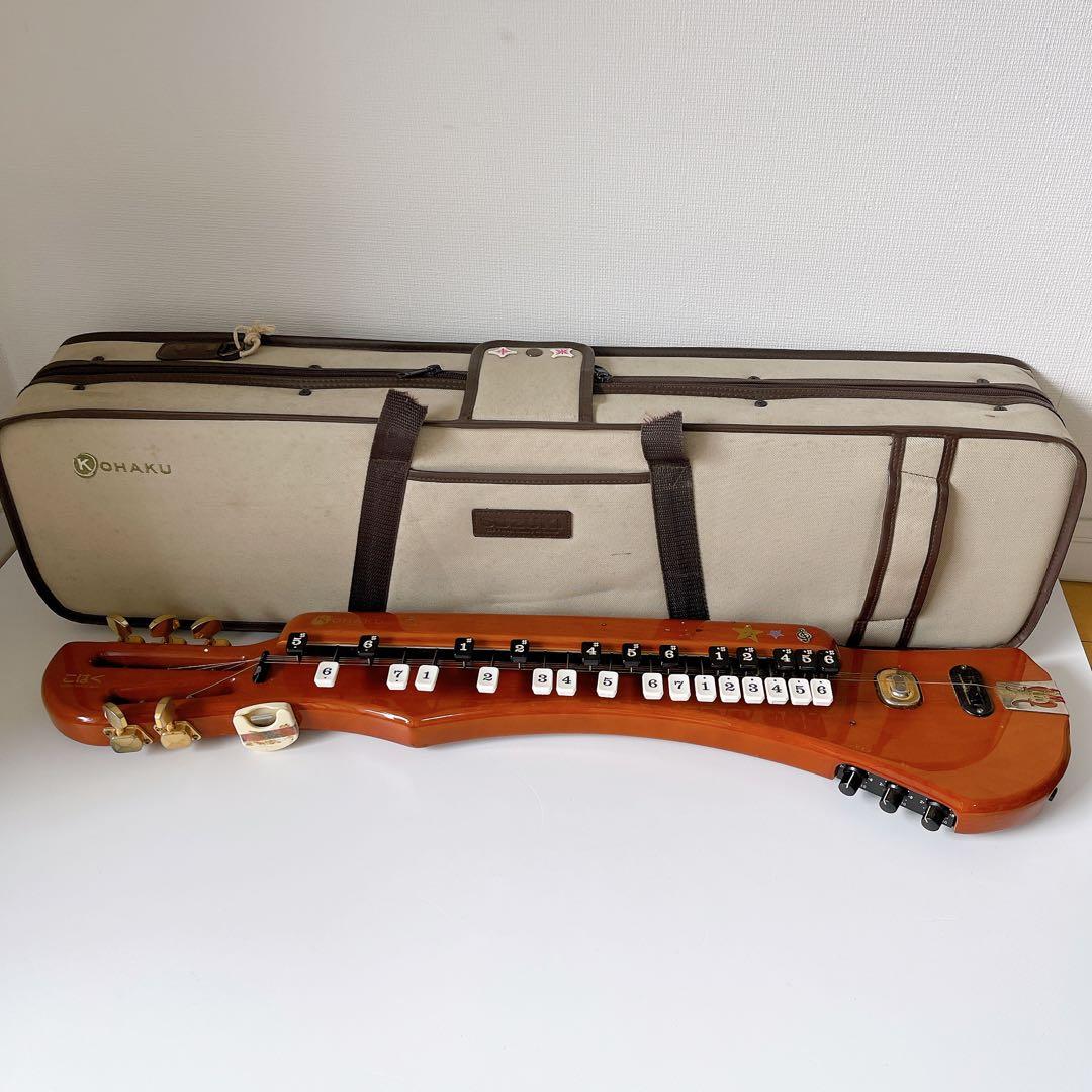 ★動作確認済★SUZUKI 電気大正琴 こはく ソプラノ CHK-1 和楽器