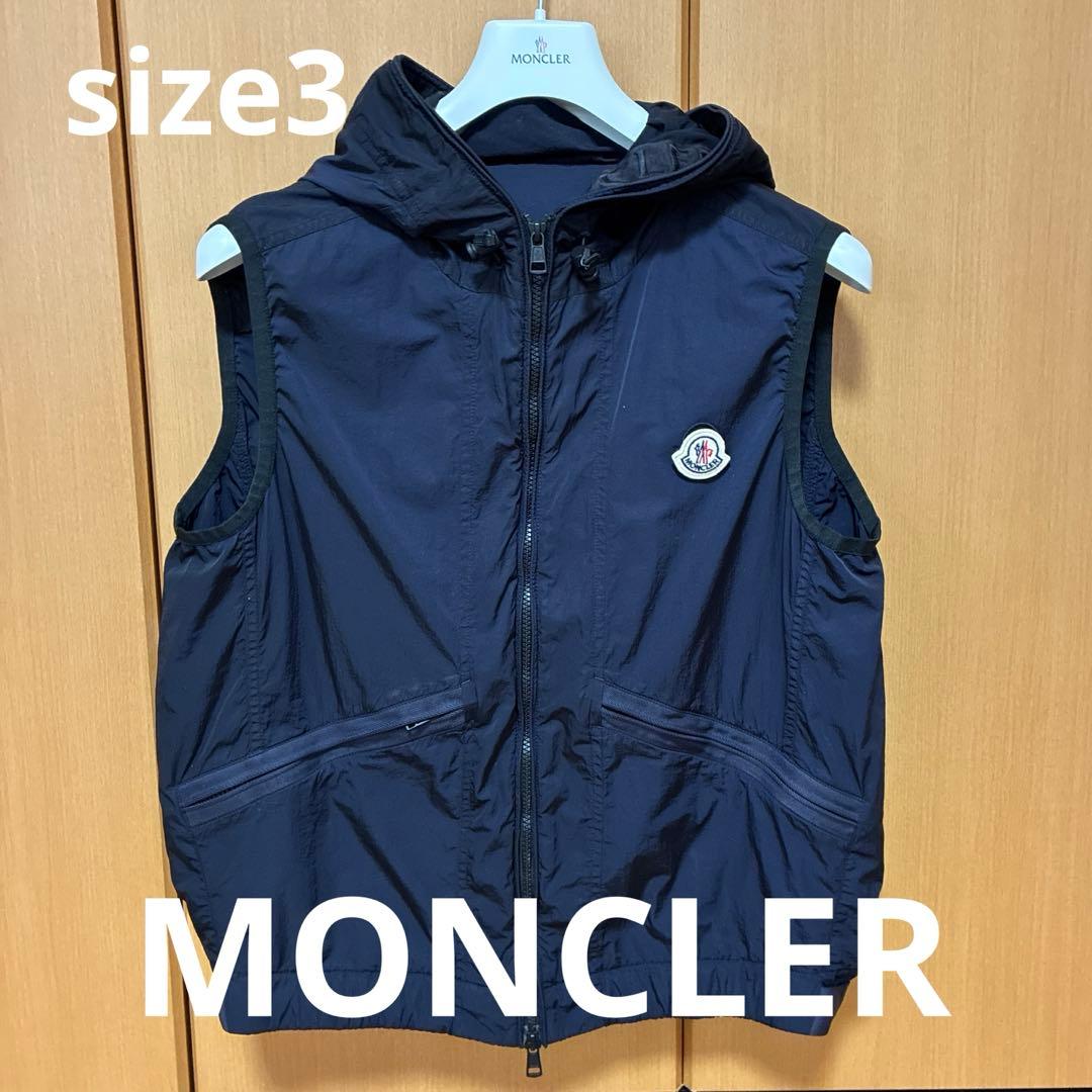 MONCLERナイロンベストsize3