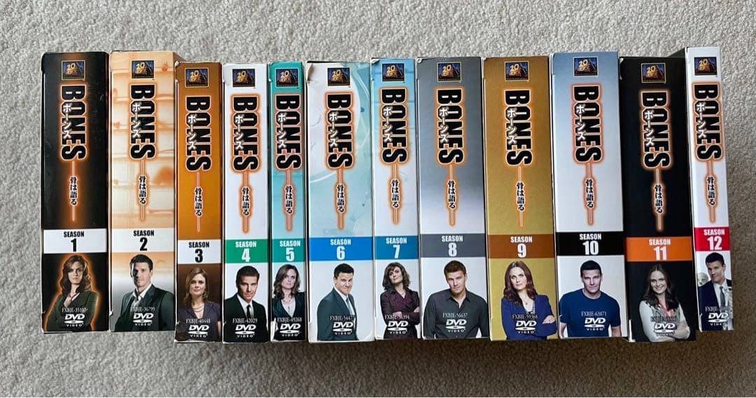 BONES ボーンズ DVD 全12シーズン コンパクトボックス　コンプリート