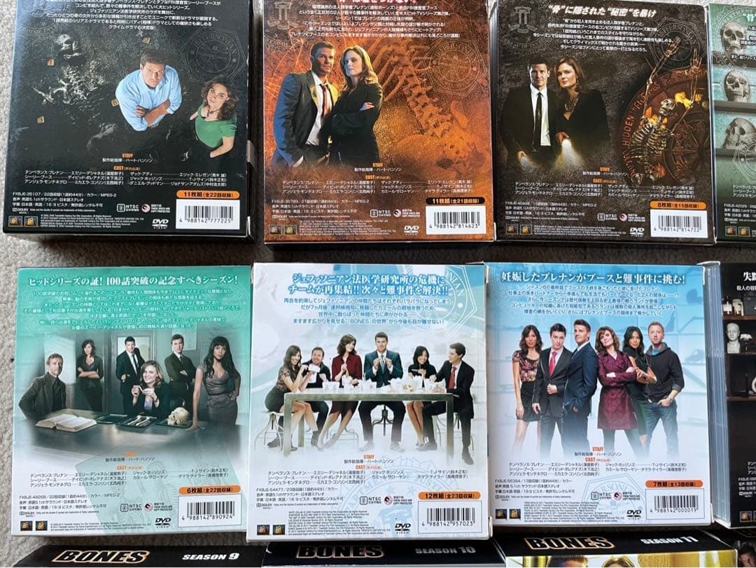 BONES ボーンズ DVD 全12シーズン コンパクトボックス　コンプリート