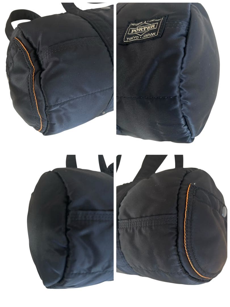 極美品 PORTER TANKER ミニボストン ダッフルバッグ ハンドバッグ