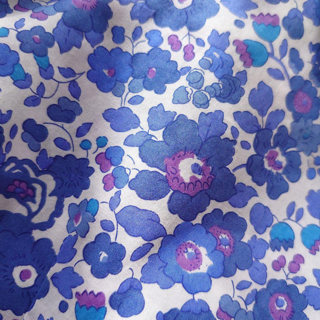 23SS ラ プレスティックウィストン テーラードジャケット 花柄 青 0 S