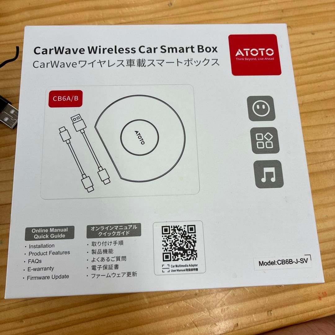 カーオーディオ ATOTOCarWave Wireless CarSmart BoxCB6A/B