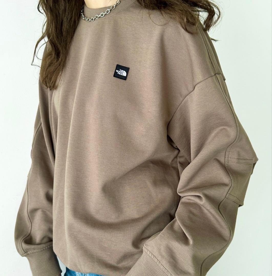 即納 新品 THE NORTH FACE ルーズフィット スウェット XL