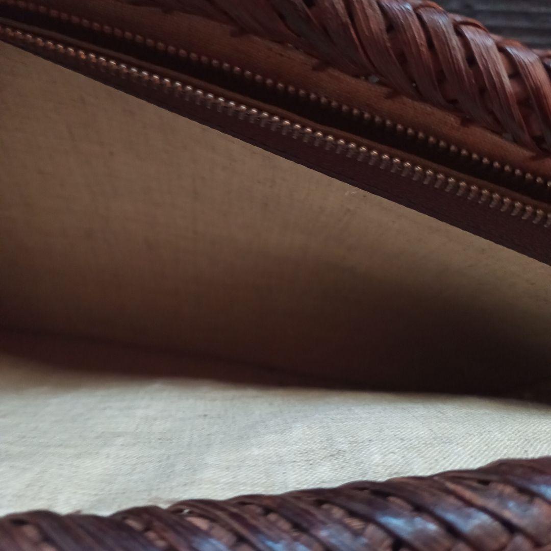 山葡萄バッグ　セカンドバッグ　匿名配送