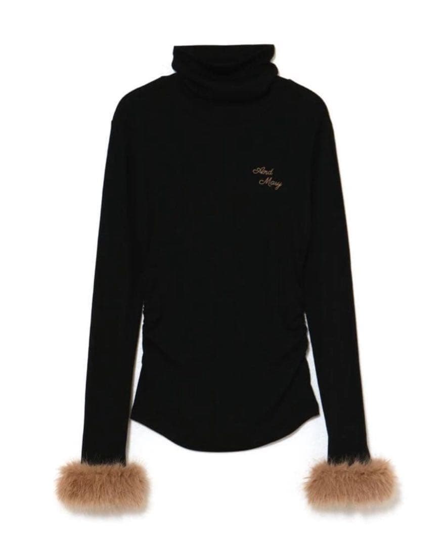 andmary Nicole fur tops 新品未使用