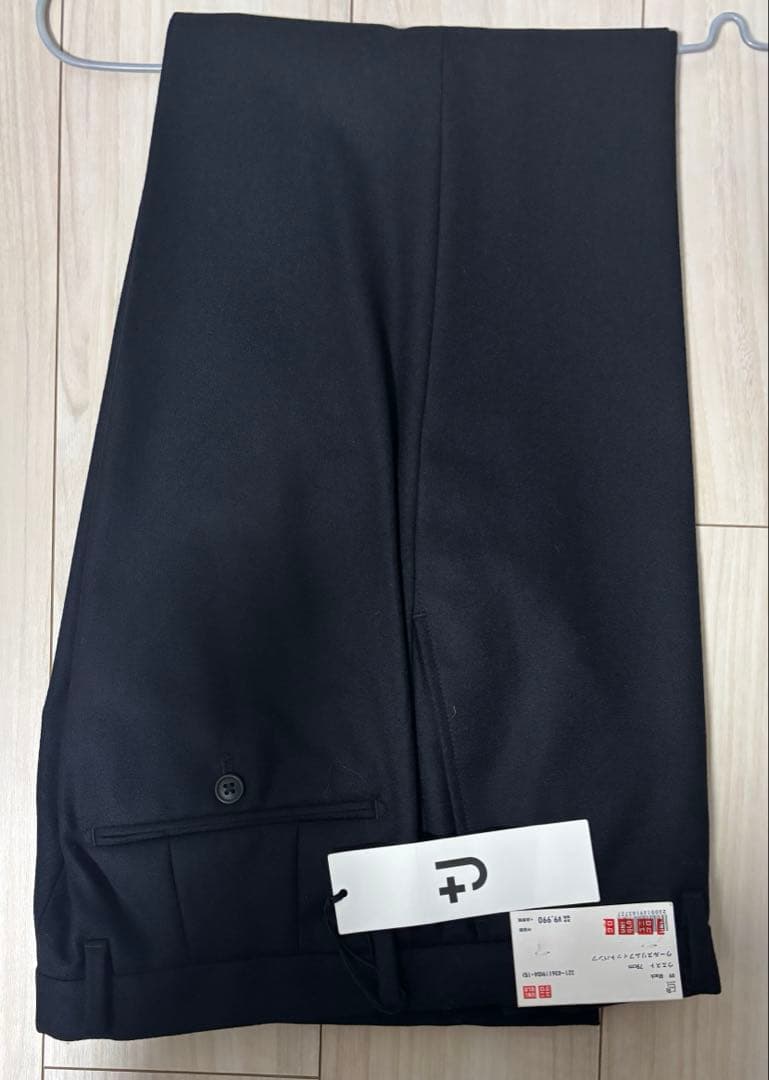 ユニクロ プラスJ ブラック セットアップ Sサイズ