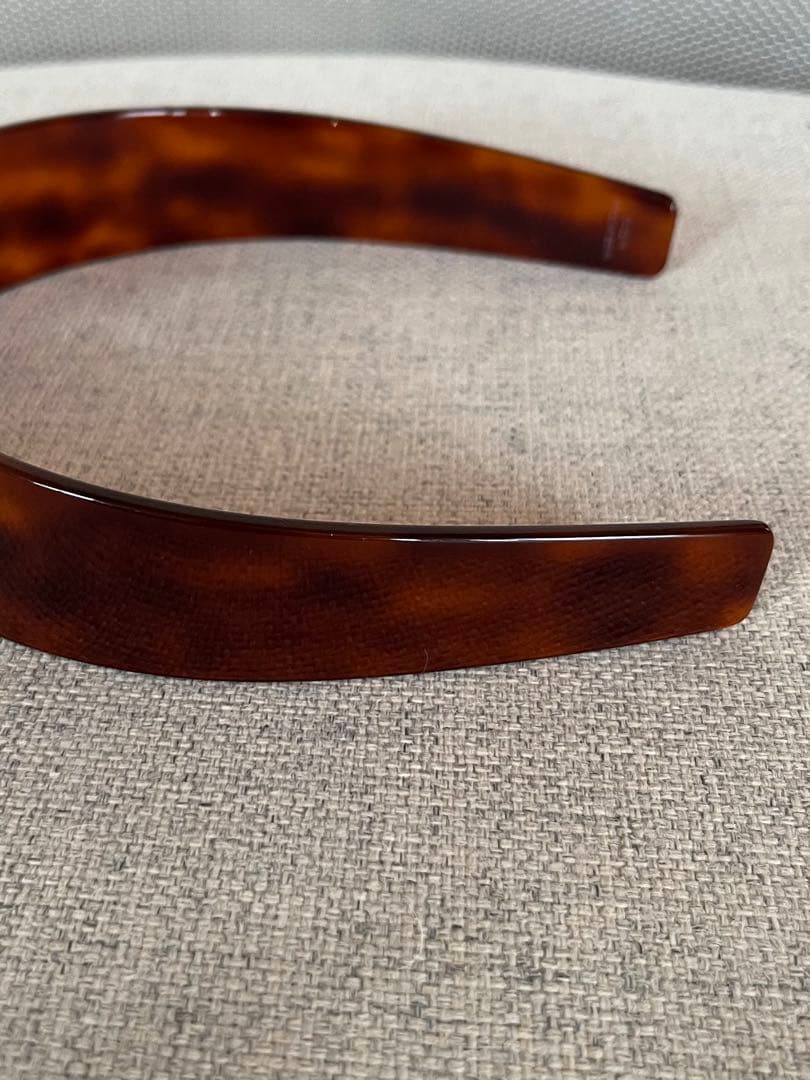 専用です CELINE セリーヌ カチューシャ べっ甲 ロゴ ヘアバンド