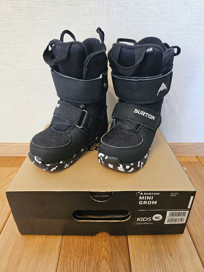 BURTON MINI GROM スノーボードブーツ キッズ 9C