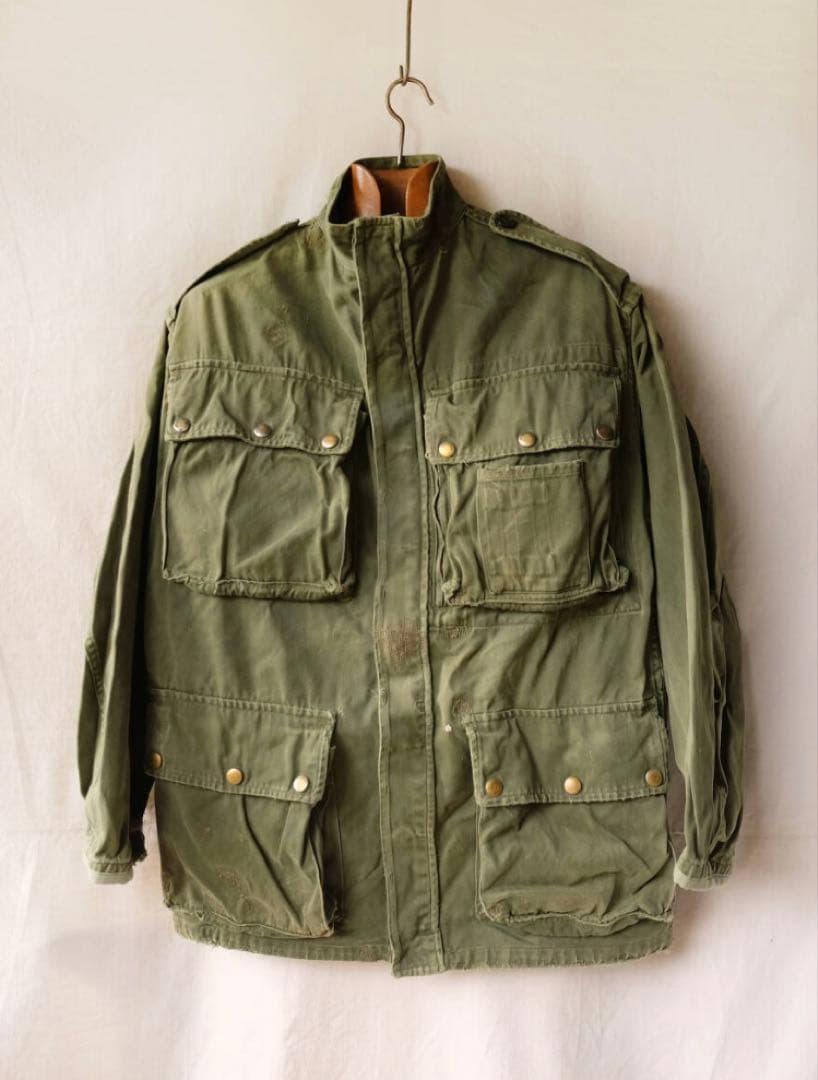 60's フランス軍 ヴィンテージ 空挺部隊 パラトルーパーSPIDEXジップ