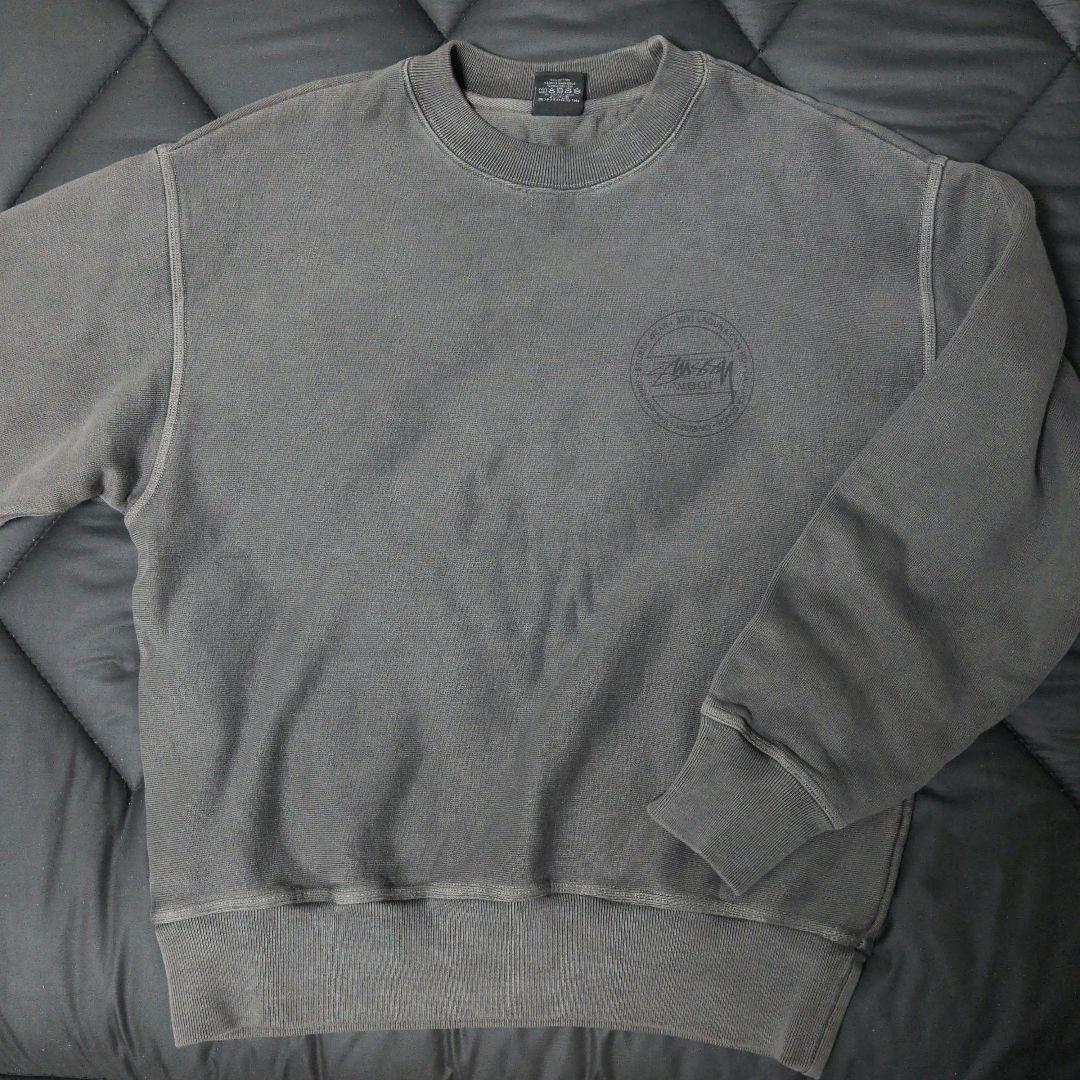 Stussy WEAR CREW PIGMENT DYED 2025 Sサイズ