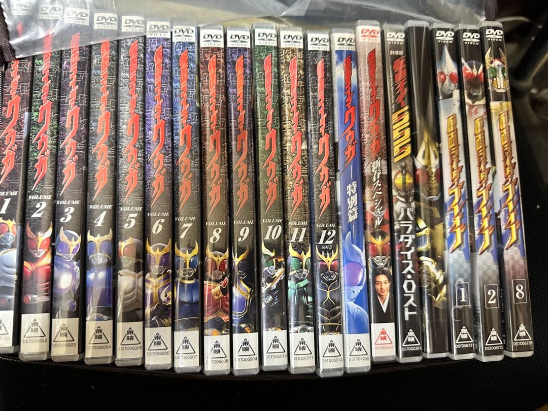 仮面ライダー　DVD まとめ売り