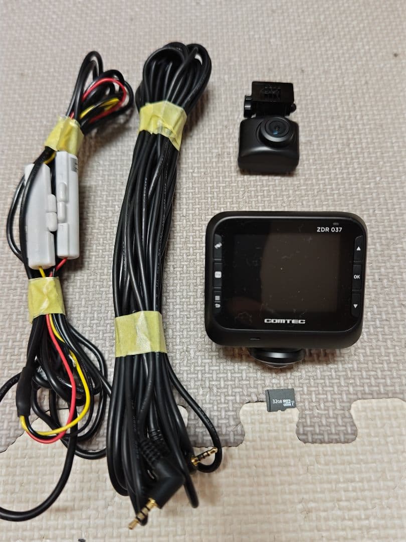 COMTEC ZDR 037 360°タイプドライブレコーダー配線付き