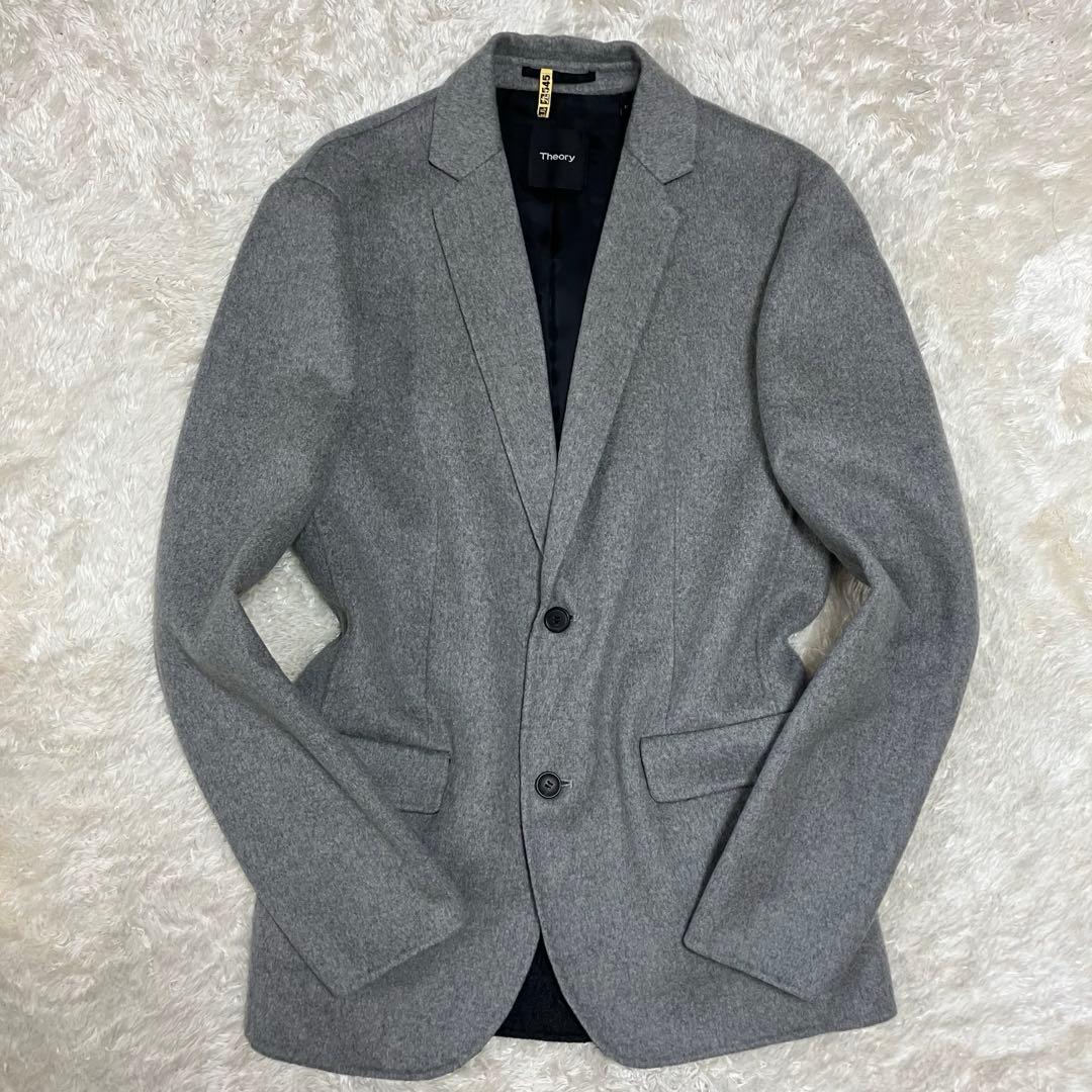 【美品】Theory セオリー　テーラードジャケット　カシミア　2ボタン