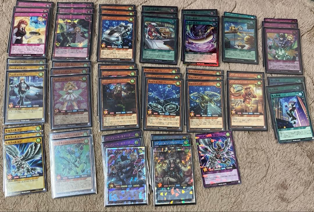 ラッシュデュエル　風サイキック族　ハンディーレディ　デッキ　計2種