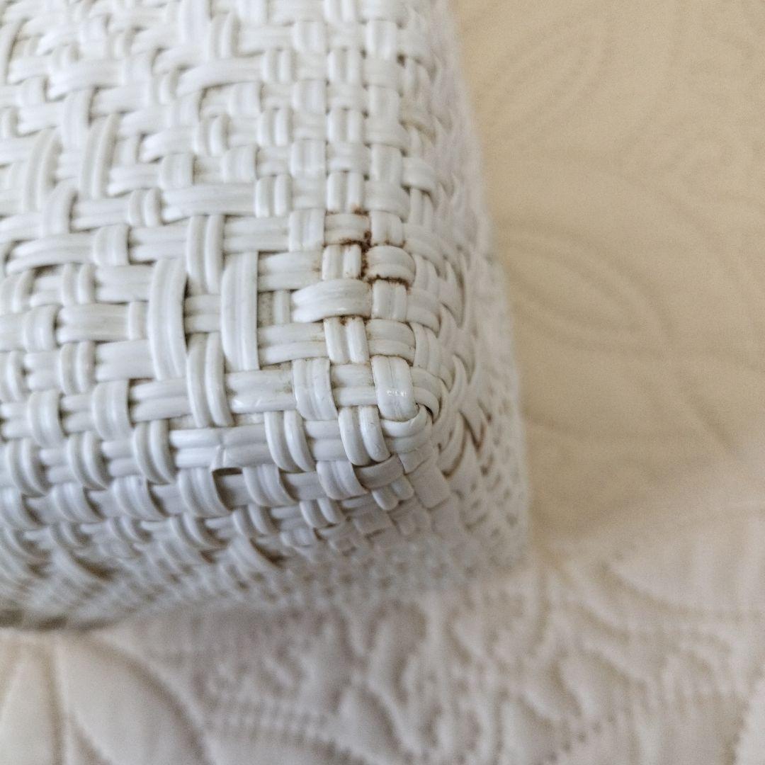 Letra メルカドバッグ 白 Mサイズ　マルシェバッグ＆ミニバッグ