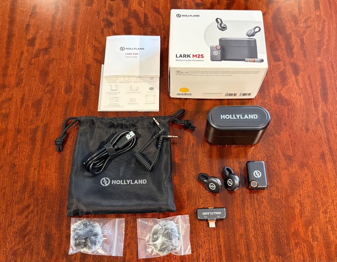 HOLLYLAND LARK M2S ワイヤレスマイクセット