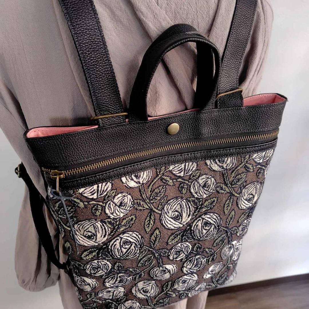 【専用】ミナペルホネン/2025rosyロージィーブラウン/牛革A4トートリ