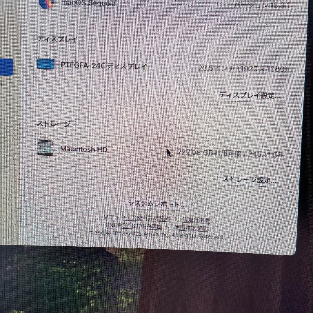 ミニPC Apple Mac mini M4 2024 16GB 256GB A3238