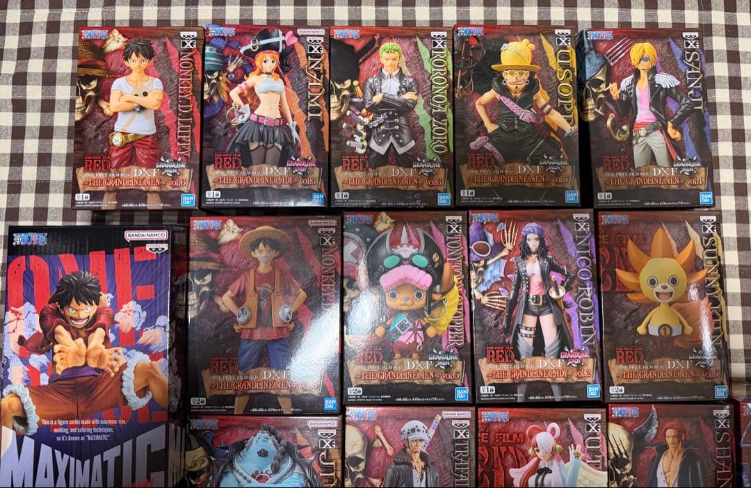 ワンピース　フィルムレッド&MAXIMATIC フィギュアセット