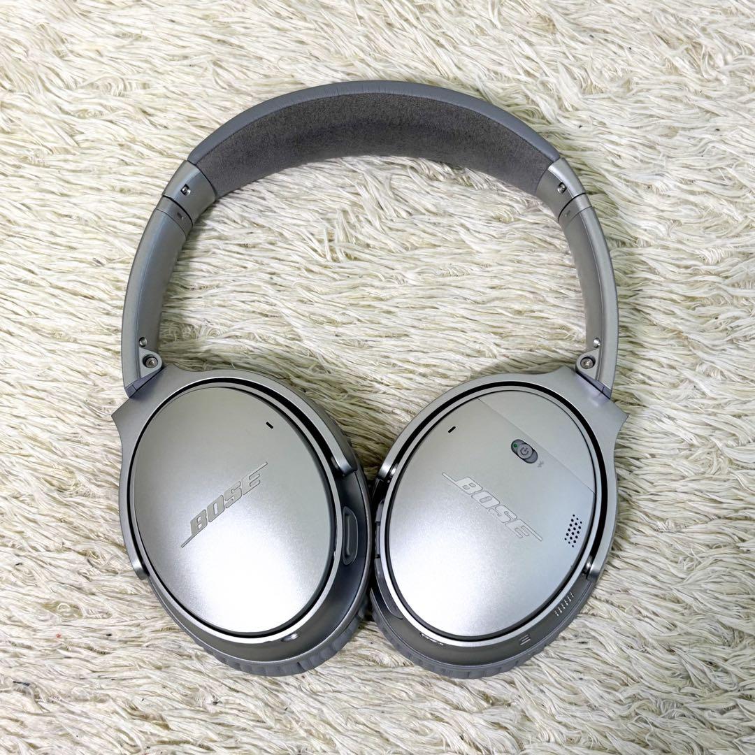 【希少】BOSE クワイエットコンフォート 35 Ⅱ ヘッドフォン シルバー
