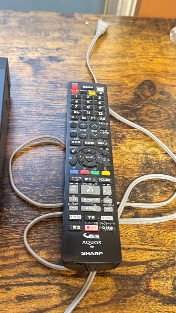 SHARP 2B-C30DW1 BLACK　ブルーレイレコーダー 2021年製