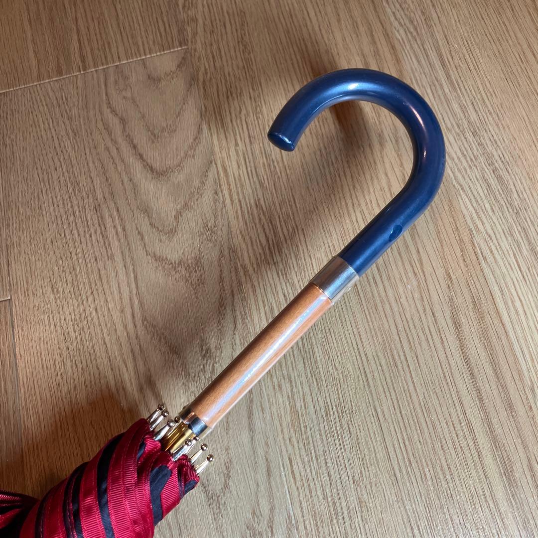 【未使用品】ポロラルフローレン ポロベア バイカラー 長傘 レッド×ネイビー