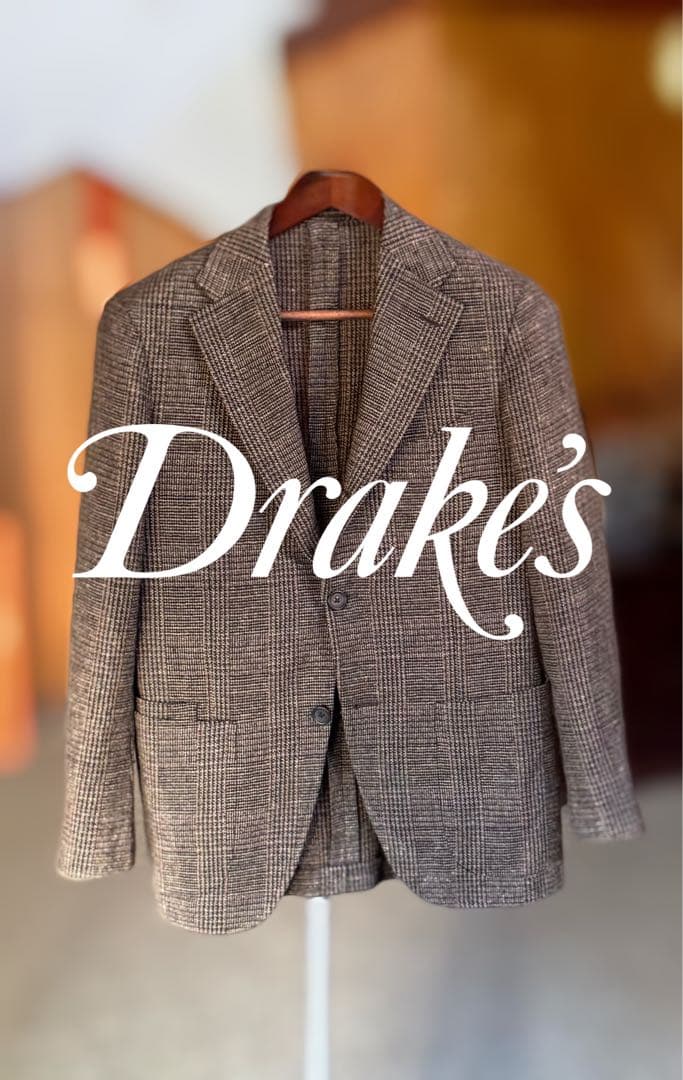 Drake’s ツイードジャケット34