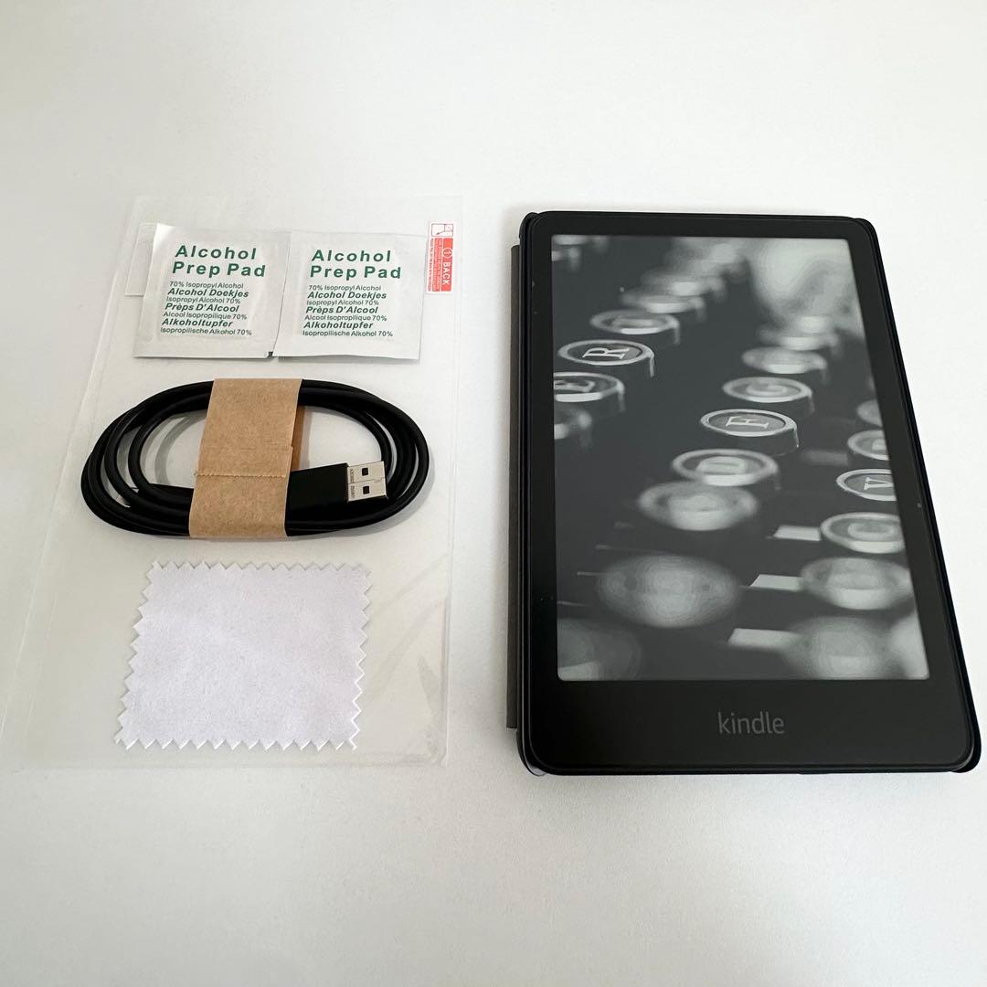 ラ*郎様 Kindle Paperwhite 第12世代+レザーカバー+フィルム