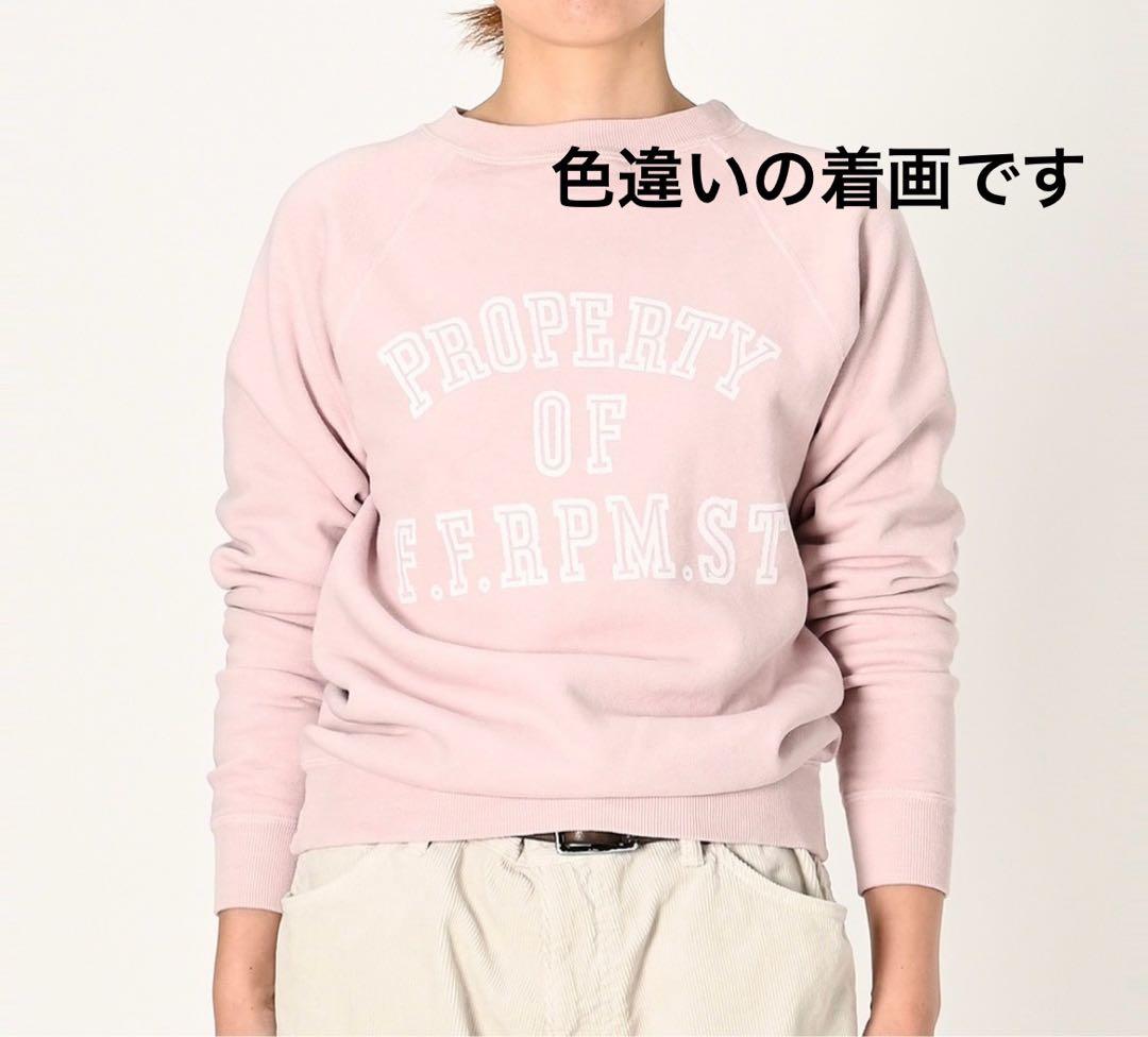 45R プロパティロゴプリント裏毛の908スウェット