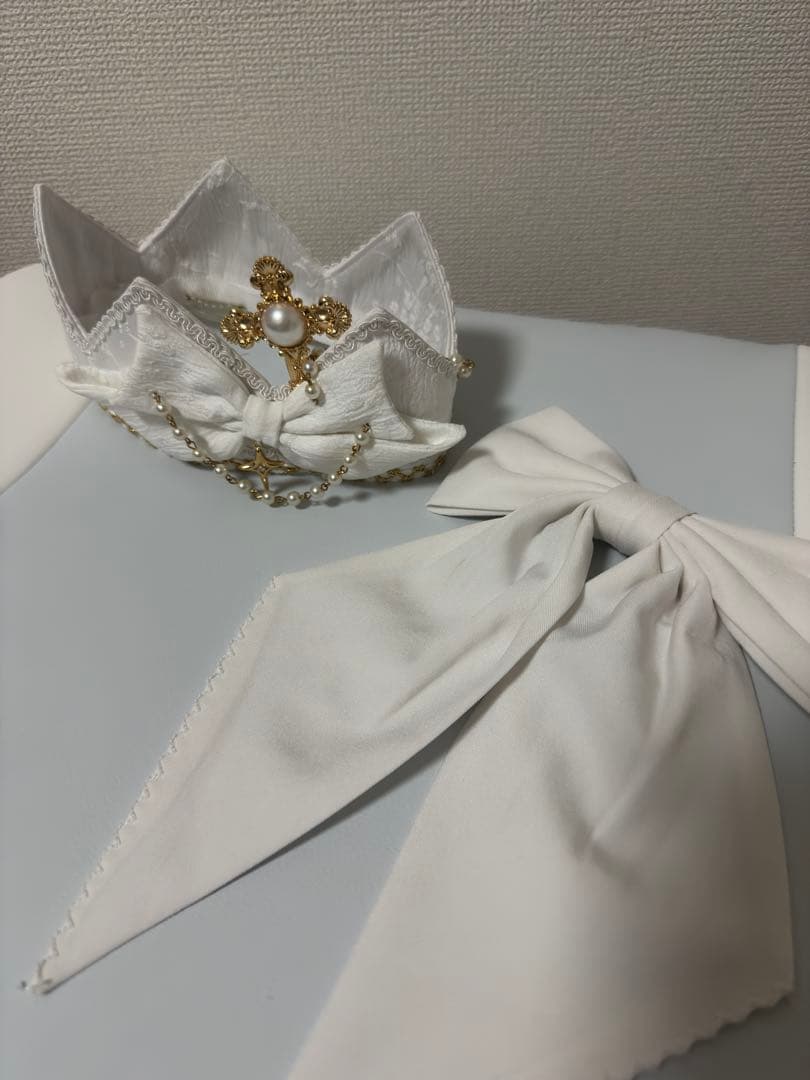 princess chronicles 白うさぎ　ロリータ　ケープ