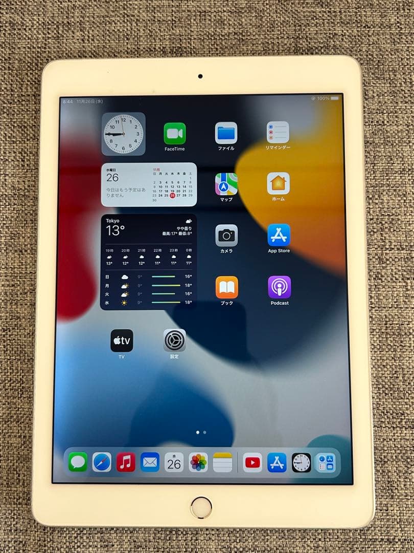 iPad Air 2 128GB Wi-Fi Cellular 充電器なし