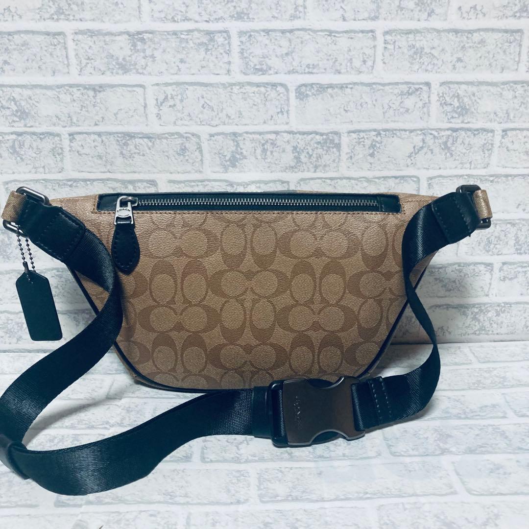 【未使用】COACH ウエストポーチ ボディバッグ シグネチャー c3228