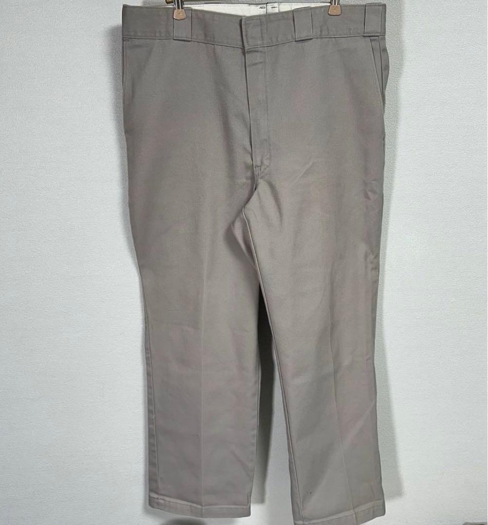 90s 874 Dickies USA製 ヴィンテージ アメカジ バイカー 灰