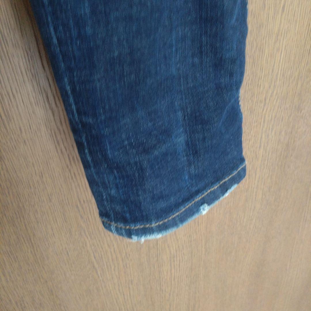 ディースクエアード　ダメージ加工スキニーデニム ダークブルー　サイズ46