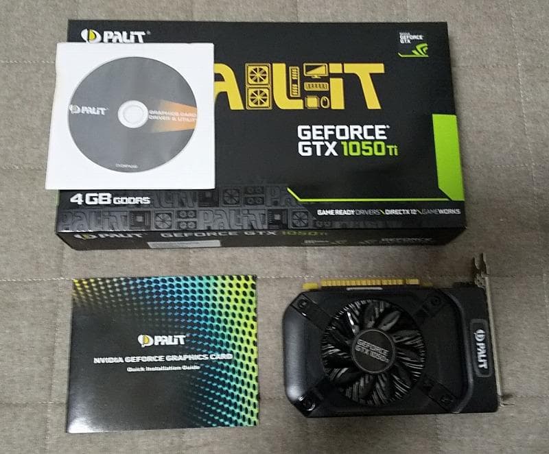 グラフィックボード・グラボ・ビデオカード Palit GeForce GTX1050Ti 4GB STORMX