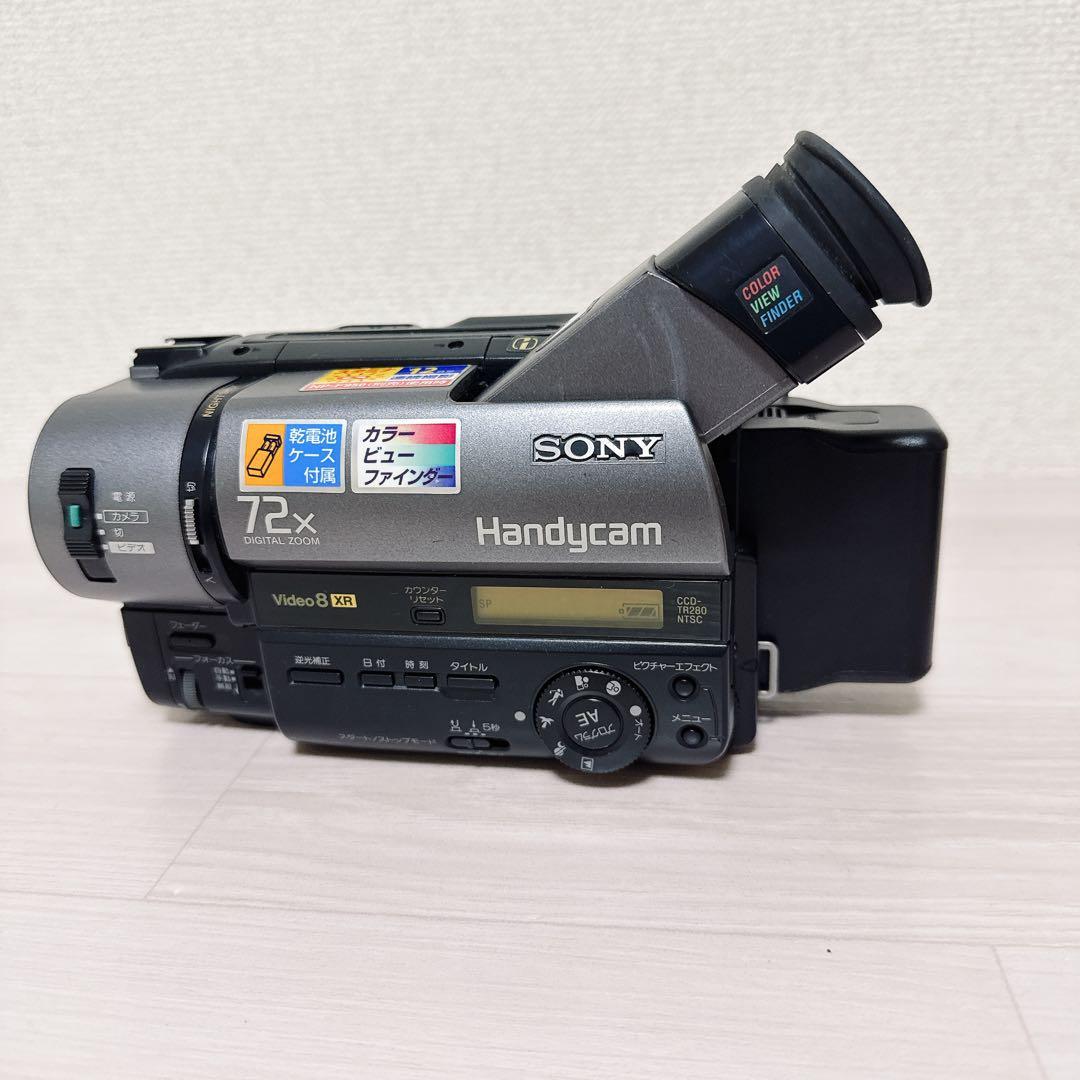 【ジャンク】SONY video8XR Handycam CCD-TR280