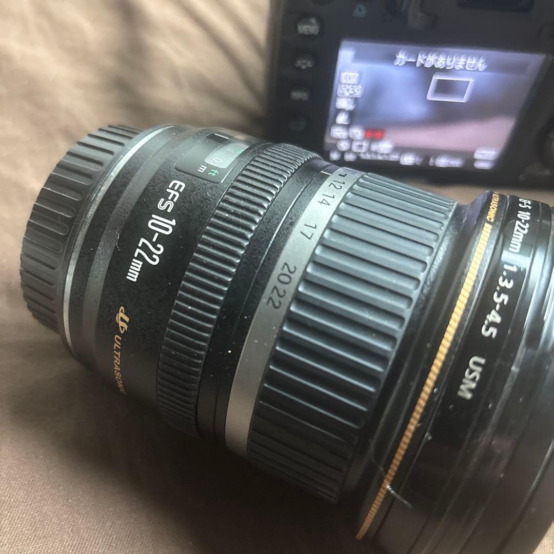 CANON 7D 本体➕EFS18〜55レンズ➕EFS10〜22レンズ