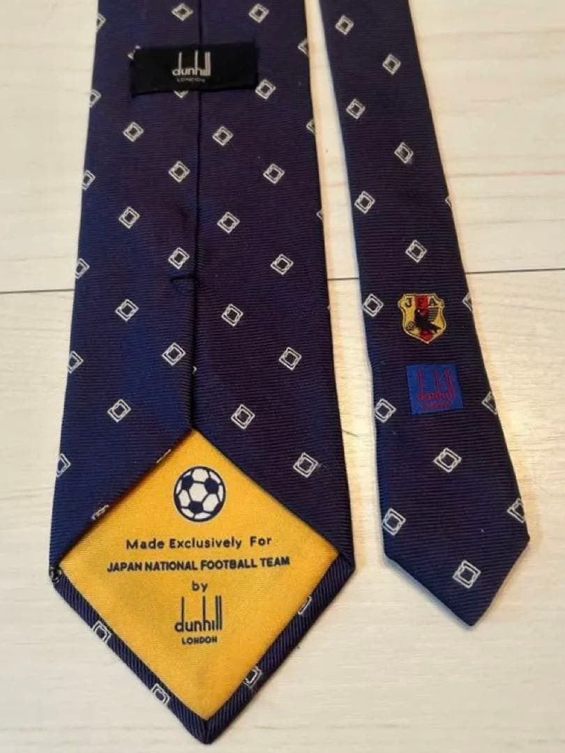 dunhill 日本代表サッカー ネクタイ