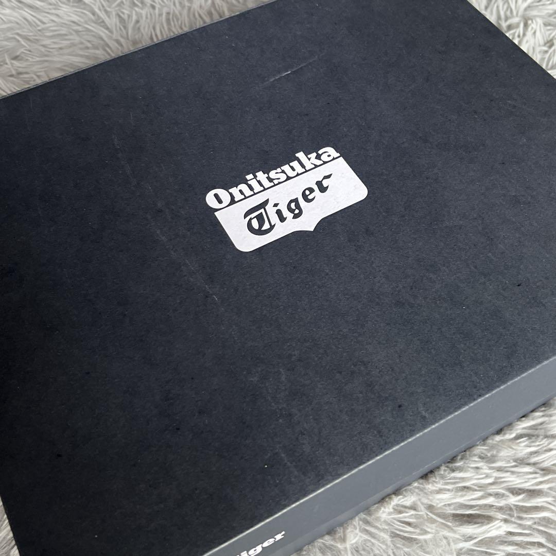 オニツカタイガー デレシティ ブーツ 22.5 黒 シューズ 厚底 靴 防寒