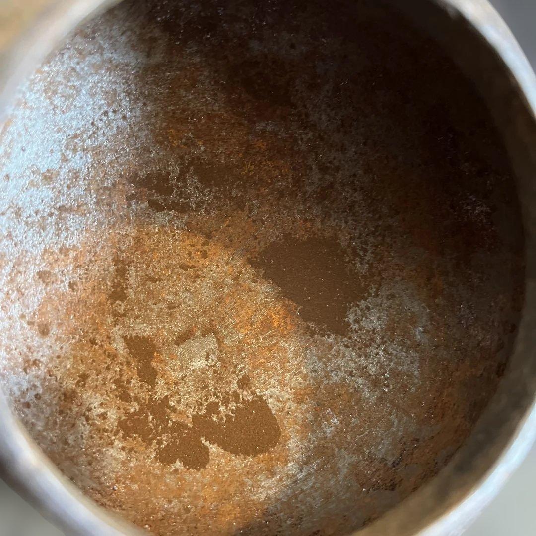 高橋萬治（南部鋳金研究所）　鉄製　香炉　宝透香炉　鋳印　鉄味　送料無料