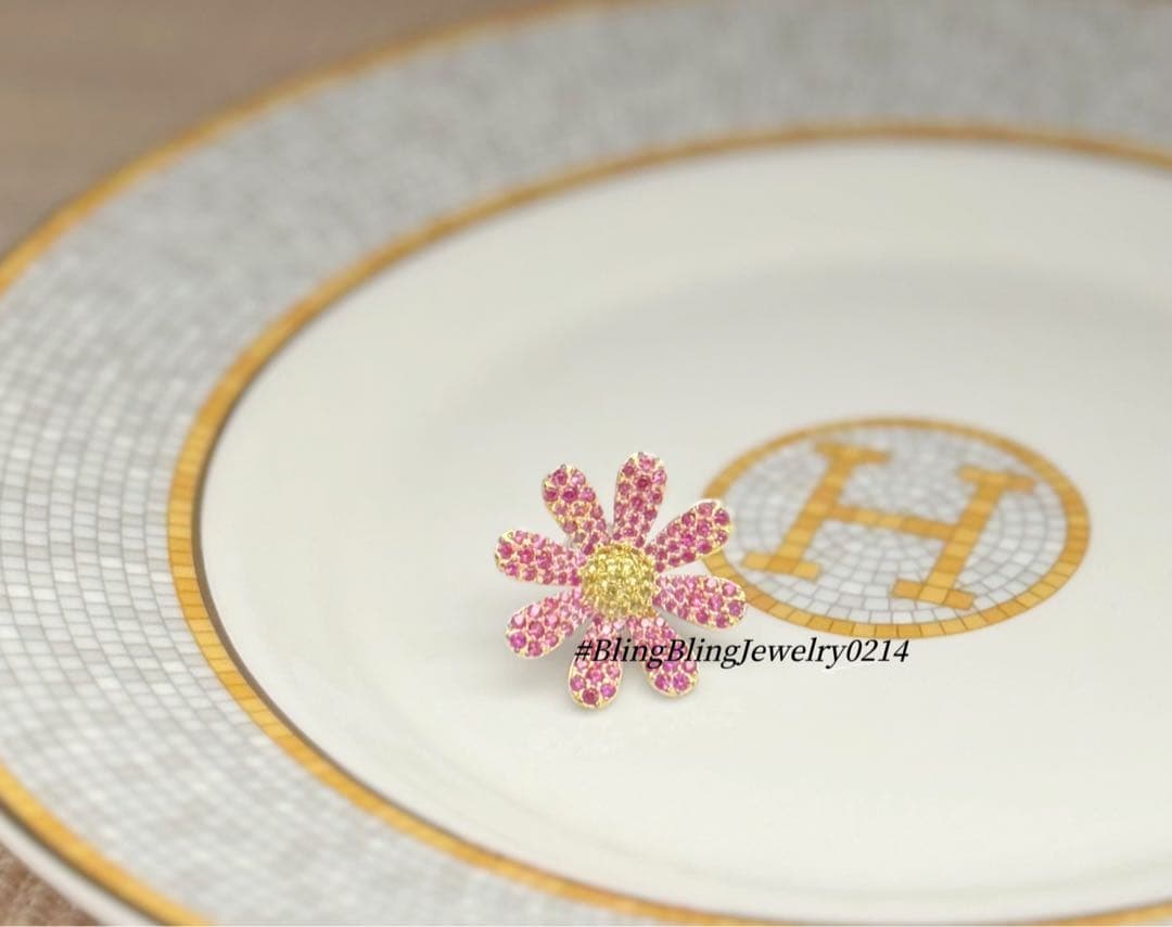 マーガレットピアス　片耳