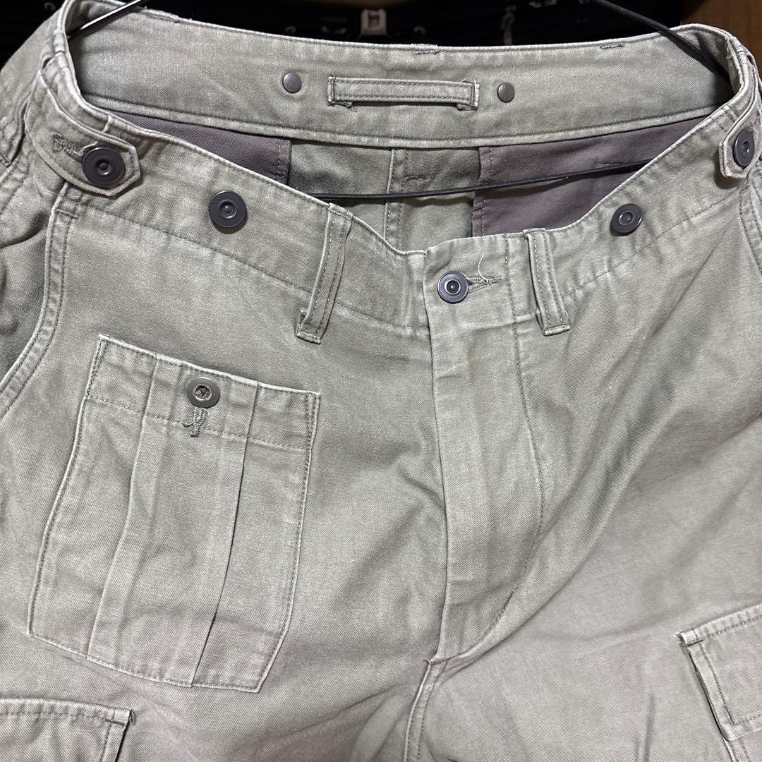 ナイジェルケーボン　アーミーカーゴパンツ