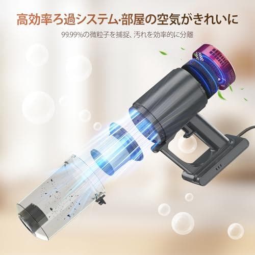 掃除機 コード式 38KPa COBLOB サイクロン 軽量 スティック掃除機A